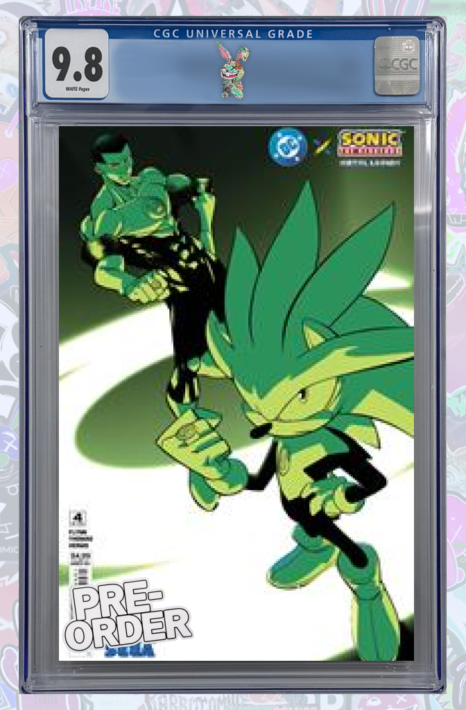 DC X SONIC THE HEDGEHOG METAL LEGION #4 CVR C DANIELE DI NICUOLO VAR | CGC 9.8 | PREORDER