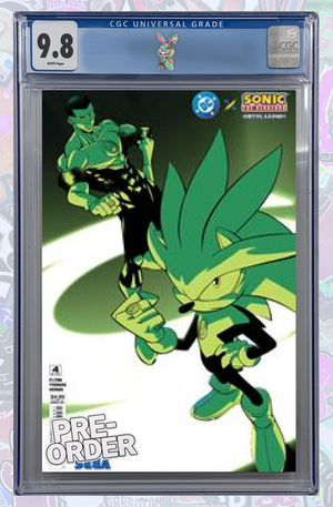 DC X SONIC THE HEDGEHOG METAL LEGION #4 CVR C DANIELE DI NICUOLO VAR | CGC 9.8 | PREORDER