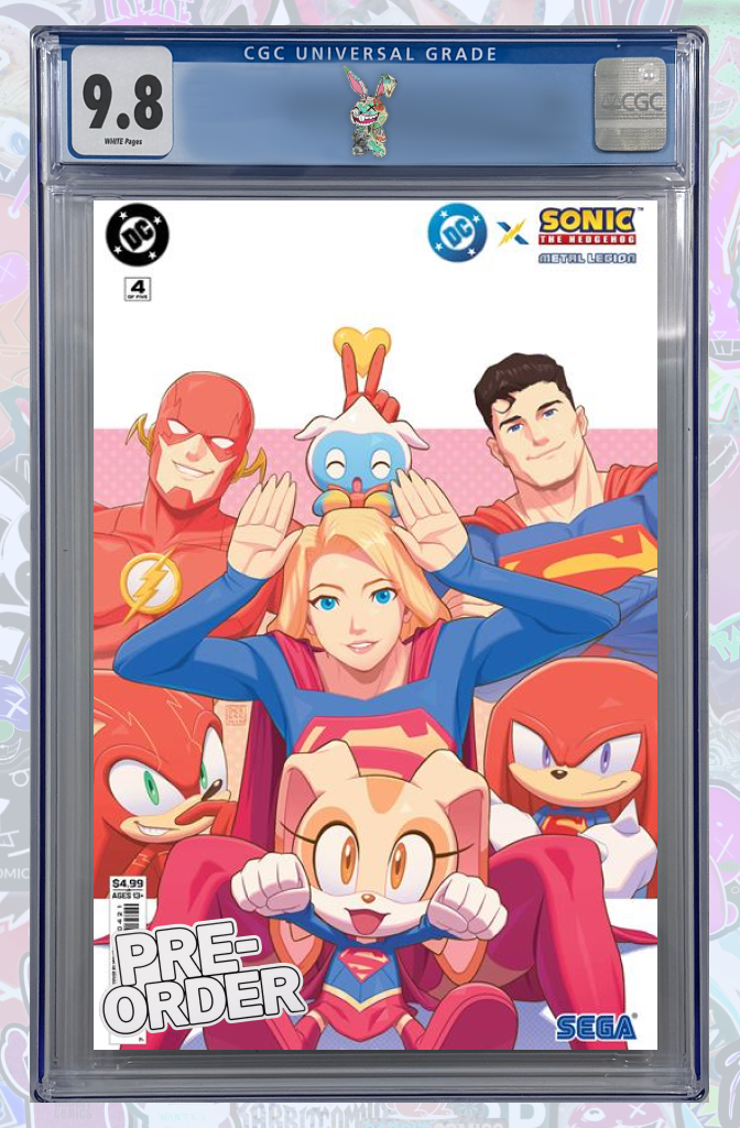 DC X SONIC THE HEDGEHOG METAL LEGION #4 CVR B MIN HO KIM VAR | CGC 9.8 | PREORDER