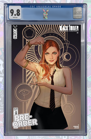 BLACK TOWER THE RAVEN CONSPIRACY #1 CVR B STJEPAN SEJIC | CGC 9.8 | PREORDER