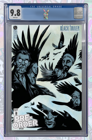BLACK TOWER THE RAVEN CONSPIRACY #1 COVER C | CGC 9.8 | PREORDER