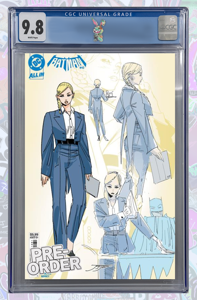 BATMAN #12 CVR G JORGE JIMENEZ VERITY PENNYWORTH DESIGN VAR | CGC 9.8 | PREORDER