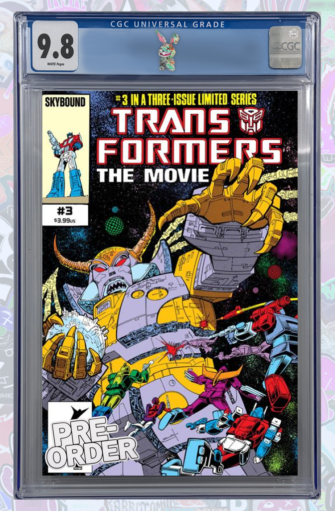 TRANSFORMERS THE MOVIE 40TH ANNIVERSARY EDITION #3 CVR B  | CGC 9.8 | PREORDER