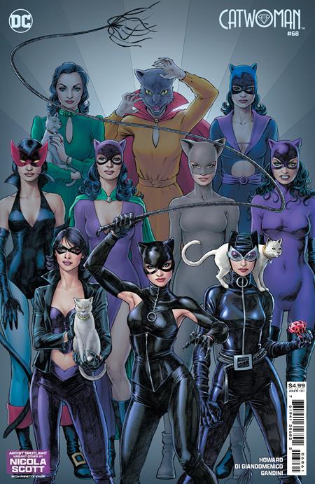 CATWOMAN #68  | CVR D NICOLA SCOTT ARTIST SPOTLIGHT CARD STOCK VAR