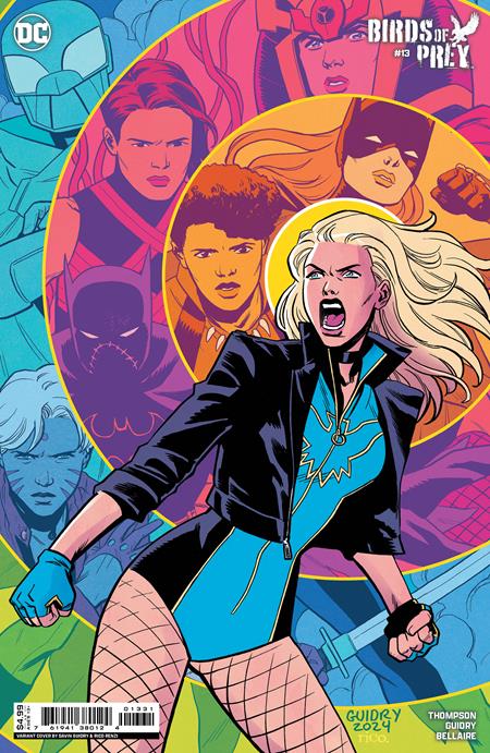 BIRDS OF PREY #13 | CVR C GAVIN GUIDRY CARD STOCK VARIANT