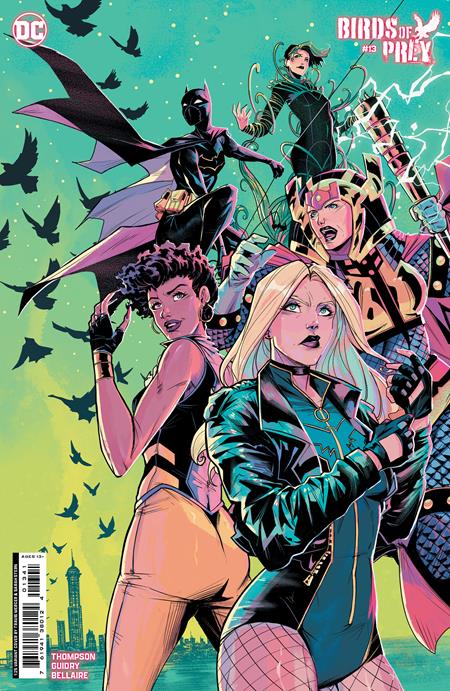 BIRDS OF PREY #13 | CVR F INC 1:25 TRAVIS MERCER CARD STOCK VARIANT