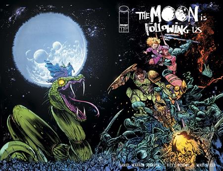 THE MOON IS FOLLOWING US #1 (OF 10) | CVR B DANIEL WARREN JOHNSON & MIKE SPICER WRAPAROUND VAR