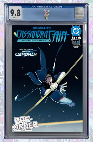 ABSOLUTE CASSANDRA CAIN THE SHADOWS HAND #1 CVR A BENGAL| CGC 9.8 | PREORDER