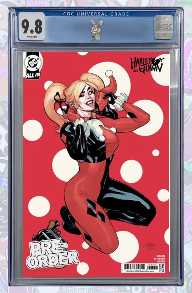 HARLEY QUINN #63 CVR C TERRY DODSON & RACHEL DODSON CARD STOCK VAR | CGC 9.8 | PREORDER