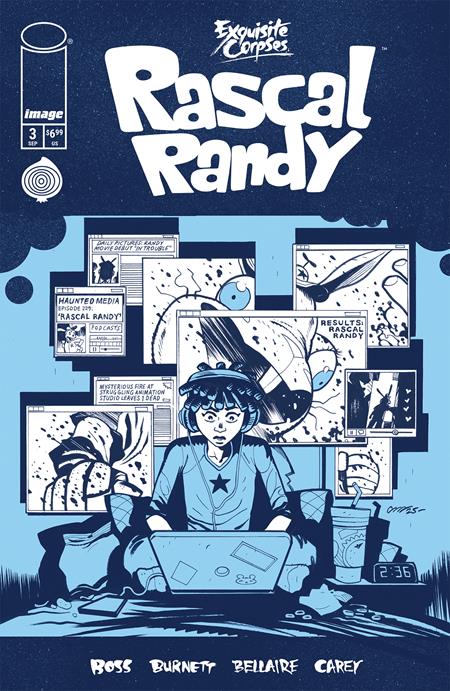 EXQUISITE CORPSES RASCAL RANDY #3 (OF 5) CVR C DYLAN BURNETT POLYBAGGED WITH COLLECTIBLE CARD