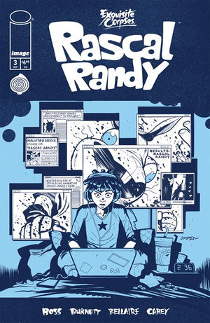 EXQUISITE CORPSES RASCAL RANDY #3 (OF 5) CVR C DYLAN BURNETT POLYBAGGED WITH COLLECTIBLE CARD