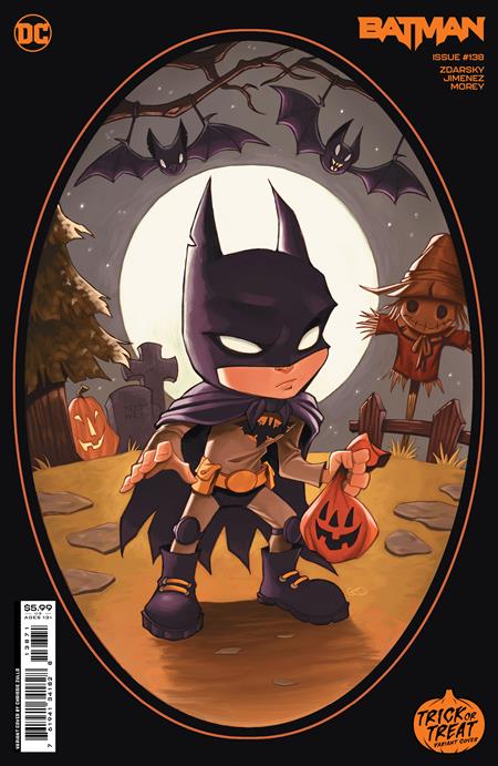 BATMAN #138 | CVR F CHRISSIE ZULLO TRICK OR TREAT CARD STOCK VAR (BATMAN CATWOMAN THE GOTHAM WAR)
