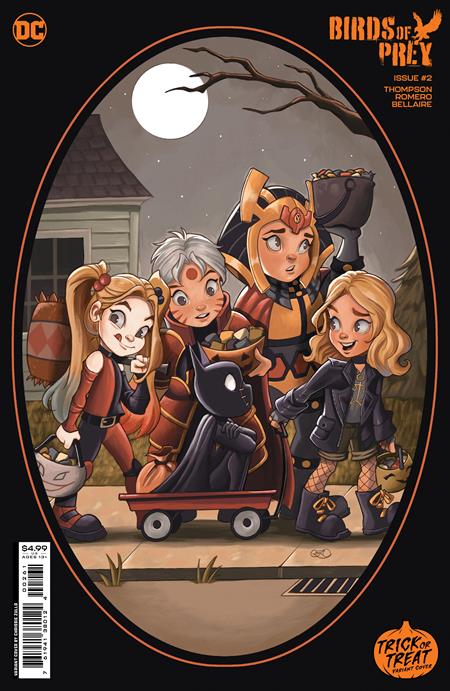 BIRDS OF PREY #2 | CVR F CHRISSIE ZULLO TRICK OR TREAT CARD STOCK VAR