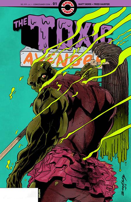 TOXIC AVENGER #1 (OF 5) | CVR C 5 COPY TIM SEELEY UNLOCK