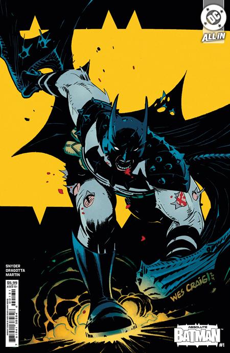 ABSOLUTE BATMAN #1  | CVR B WES CRAIG CARD STOCK VAR | PREORDER