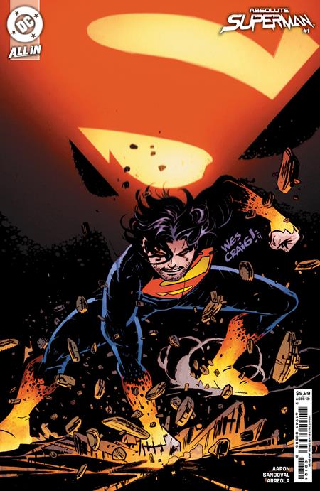 ABSOLUTE SUPERMAN #1  | CVR B WES CRAIG CARD STOCK VARIANT