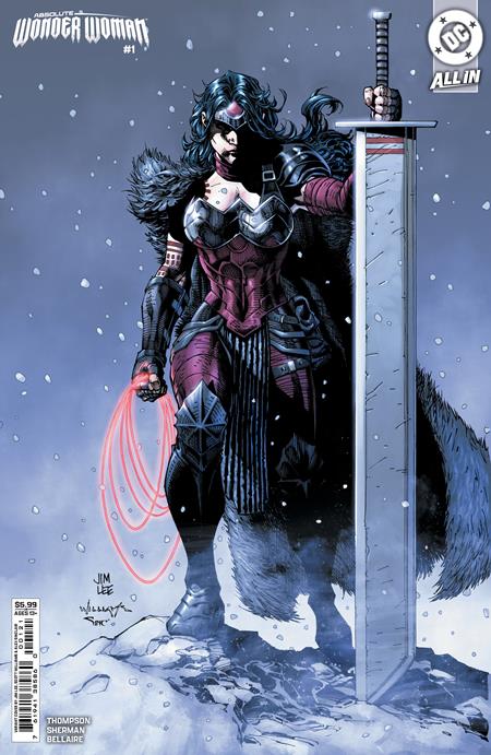 ABSOLUTE WONDER WOMAN #1 | CVR C JIM LEE CARD STOCK VARIANT