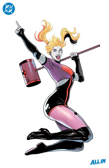 HARLEY QUINN #44 | CVR E DANIEL SAMPERE ALL IN FOIL VARIANT