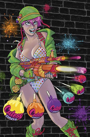 POP KILL BIG CANDY #1 (OF 4) CVR I INC 1:10 Ratio AMANDA CONNER VIRGIN VAR