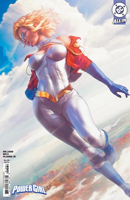 POWER GIRL #15 | CVR C TIAGO DA SILVA CARD STOCK VAR