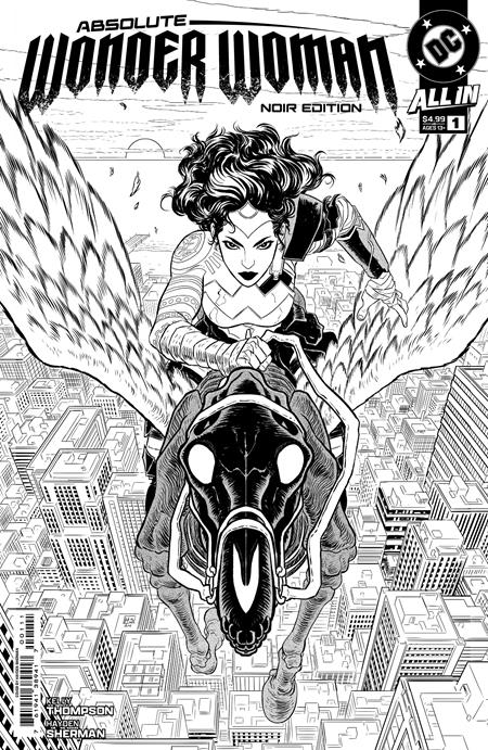 ABSOLUTE WONDER WOMAN NOIR EDITION #1 (ONE SHOT) | CVR A HAYDEN SHERMAN | PREORDER