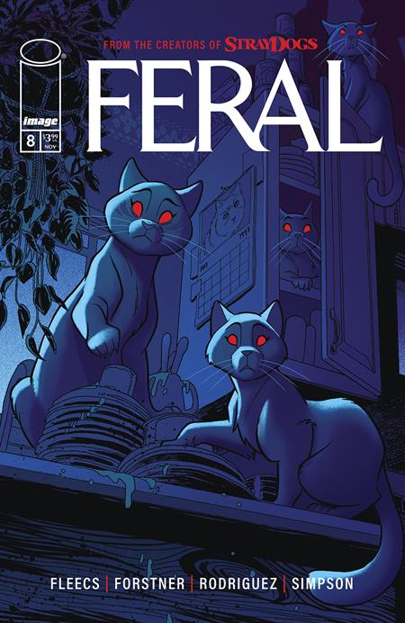 FERAL #8 | CVR A TONY FLEECS & TRISH FORSTNER