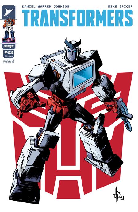 TRANSFORMERS #3 | Second Printing Cvr B Jason Howard