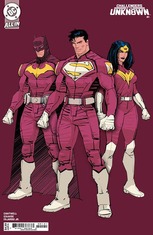 CHALLENGERS OF THE UNKNOWN #1 (OF 6) | CVR D DAN MORA DESIGN CARD STOCK VAR