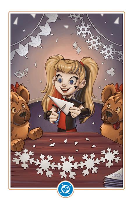 HARLEY QUINN #46 | CVR D CHRISSIE ZULLO DC WINTER WONDERLAND CARD STOCK VAR