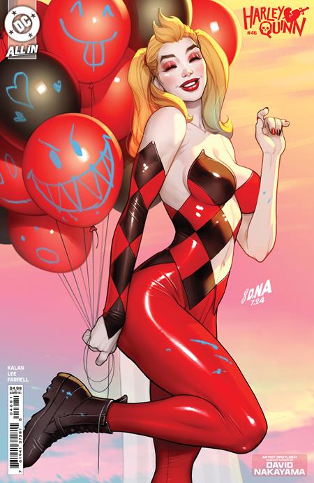 HARLEY QUINN #46 | CVR E DAVID NAKAYAMA ARTIST SPOTLIGHT CARD STOCK VAR