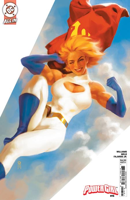 POWER GIRL #16 | CVR B MIGUEL MERCADO CARD STOCK VAR
