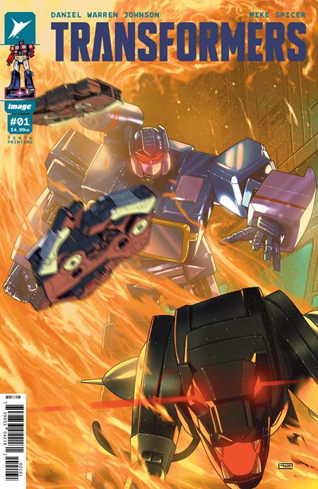 TRANSFORMERS #1 | Tenth Printing Cvr F Taurin Clarke Var | PREORDER