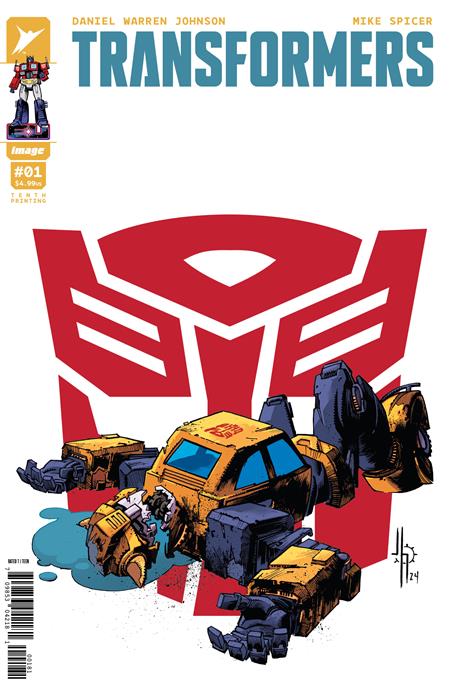 TRANSFORMERS #1 | Tenth Printing Cvr H Jason Howard Var | PREORDER