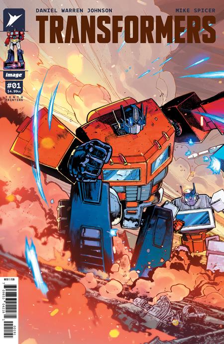 TRANSFORMERS #1 | Tenth Printing Cvr I Andrei Bressan & Adriano Lucas Optimus Prime Connecting Var | PREORDER