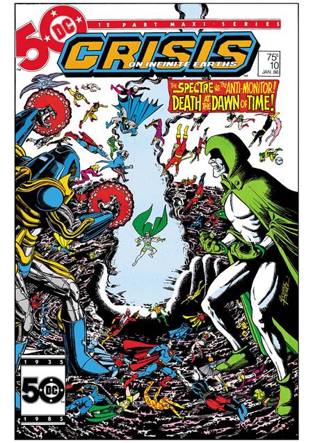 CRISIS ON INFINITE EARTHS #10 | FACSIMILE EDITION CVR B GEORGE PEREZ FOIL VAR