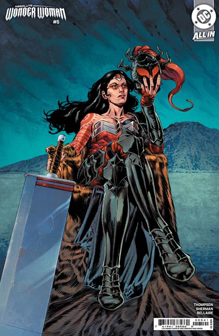 Absolute Wonder Woman #5 | Cover D 1:25 Ratio Mike Perkins Card Stock Variant | PREORDER