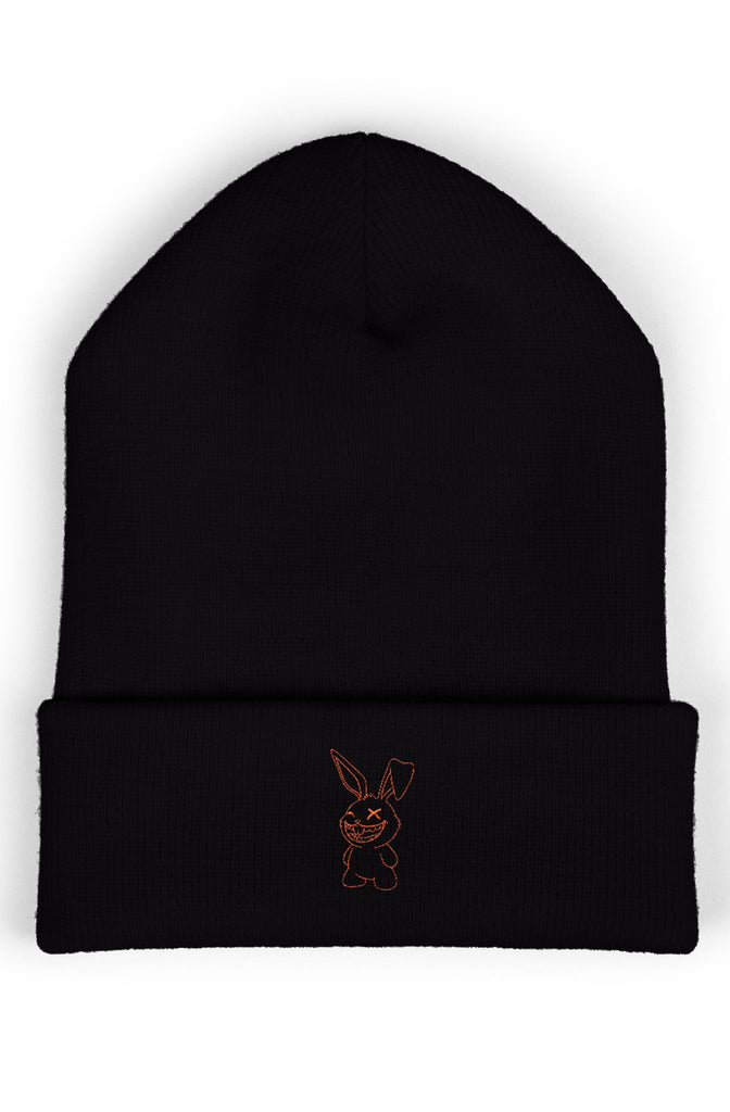 Variant the Rabbit Embroidered Classic Cuffed Beanie