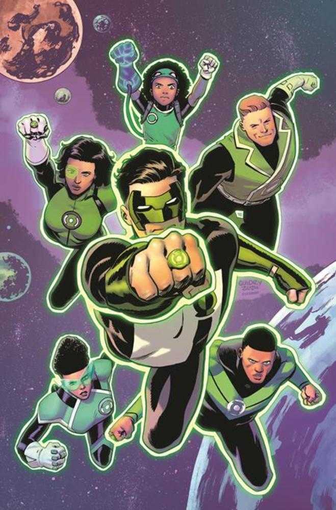 Green Lantern Corps #1 Cover G 1:25 RATIO Gavin Guidry Card Stock Variant
