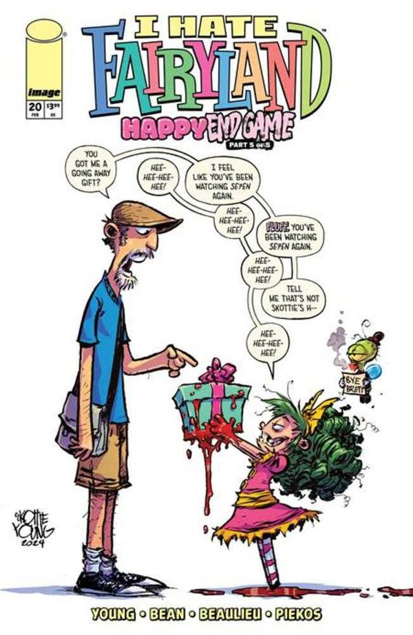 I Hate Fairyland (2022) #20 Cover C 1 in 10 Skottie Young Variant (Mature) - PREORDER