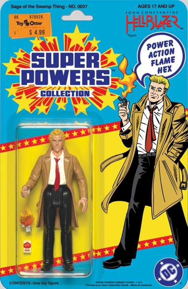 Saga Of The Swamp Thing #37 | Facsimile Edition Cover C Super Powers Card Stock Variant (Mature)