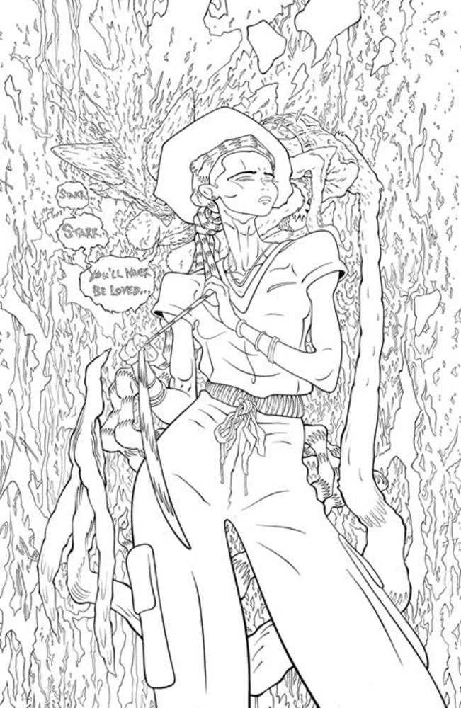 Lucky Devils #3 (Of 9) | Cover C 1:25 Ratio Tradd Moore Black & White Foil Full Art Variant (Mature)