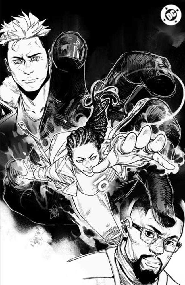 Absolute Green Lantern #1 | Cover K 1:00 Ratio Jahnoy Lindsay Black & White Card Stock Variant