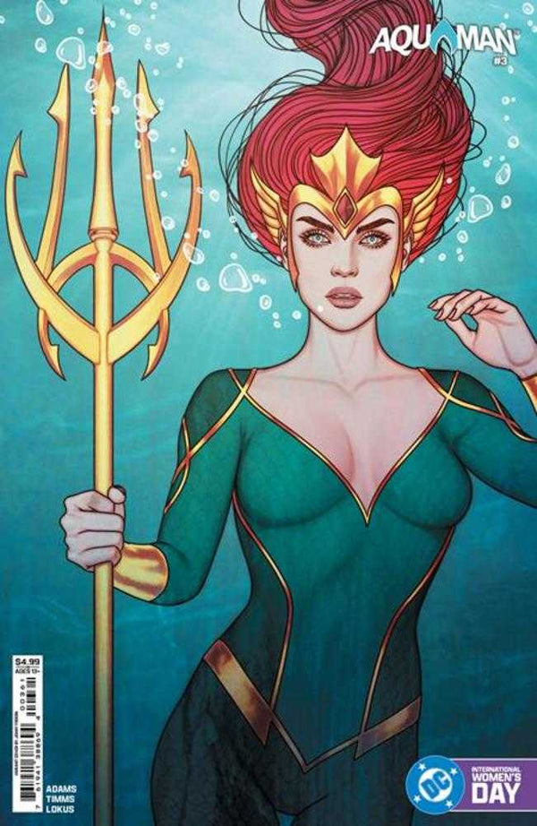 Aquaman #3 | Cover E Jenny Frison International Womens Day Mera Card Stock Variant