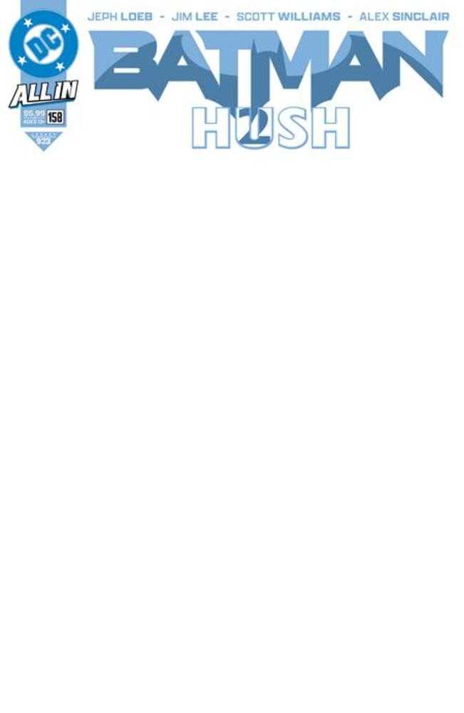 Batman #158 | Cover H Blank Variant