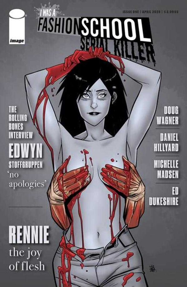 I Was A Fashion School Serial Killer #1 (Of 5) | Cover B Daniel Hillyard & Michelle Madsen Rolling Stone Janet Jackson Homage Variant (Mature) | PREORDER