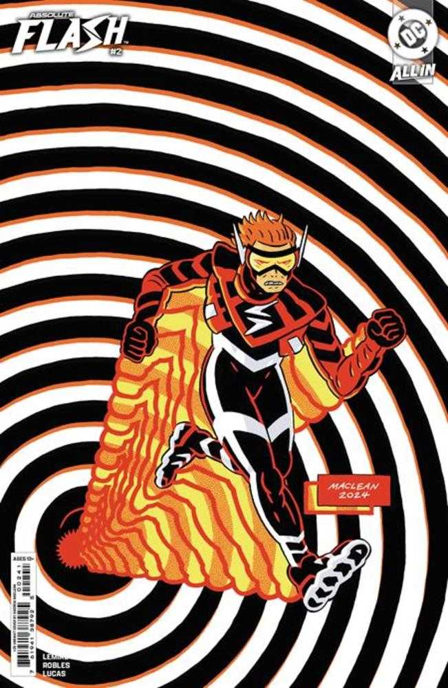 Absolute Flash #2 | Cover E 1:25 Ratio  Andrew Maclean Card Stock Variant