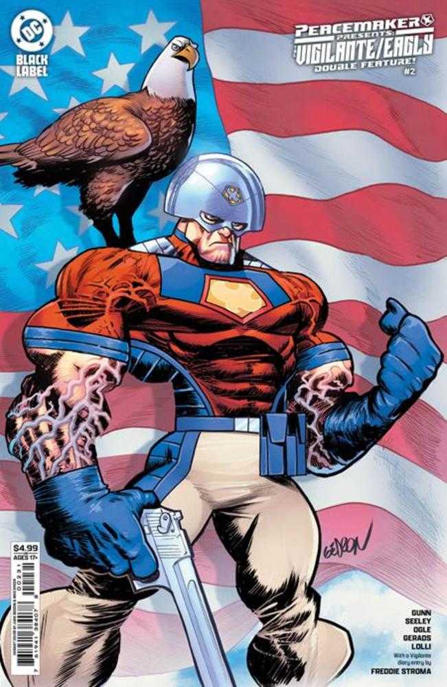 Peacemaker Presents The Vigilante Eagly Double Feature #2 (Of 5) | Cover C Juan Gedeon Card Stock Variant (Mature)