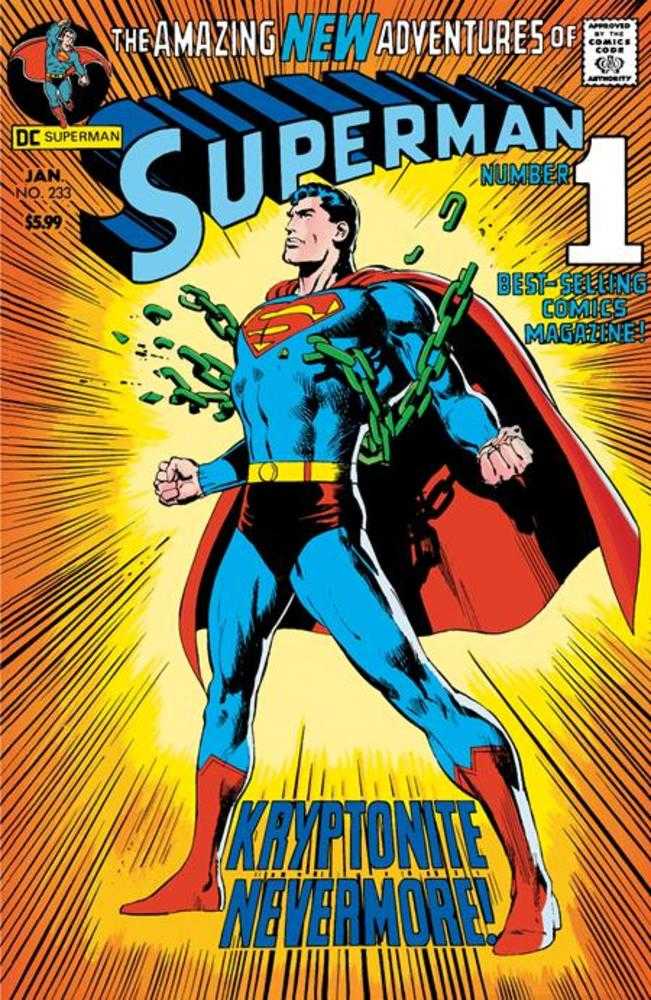 Superman #233 | Facsimile Edition Cover C Neal Adams Foil Variant