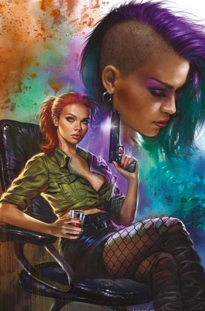 Heat Seeker Exposed A Gun Honey Series #1 (Of 4) | Cover G Lucio Parillo Foil Variant (Mature)