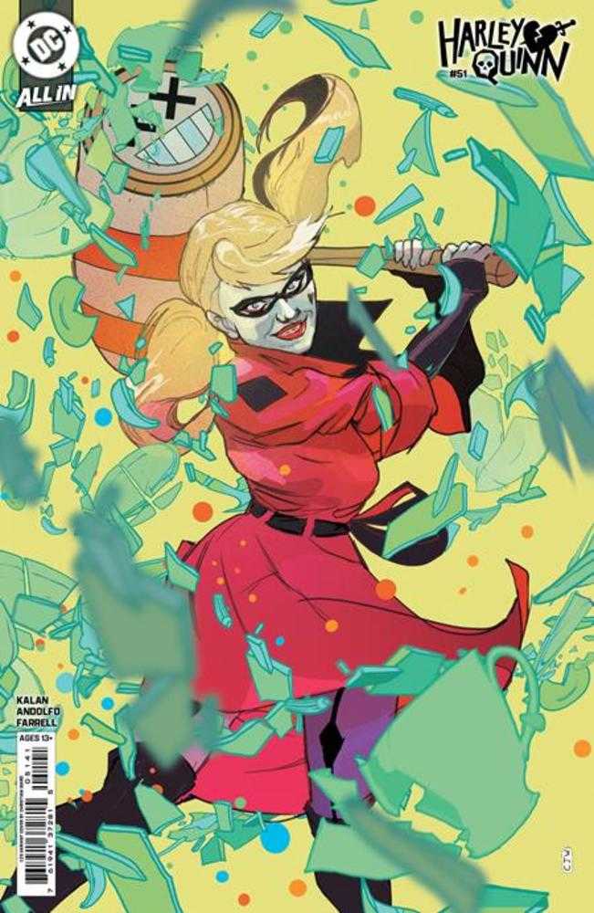 Harley Quinn #51 | Cover E 1:25 Ratio Christian Ward Card Stock Variant